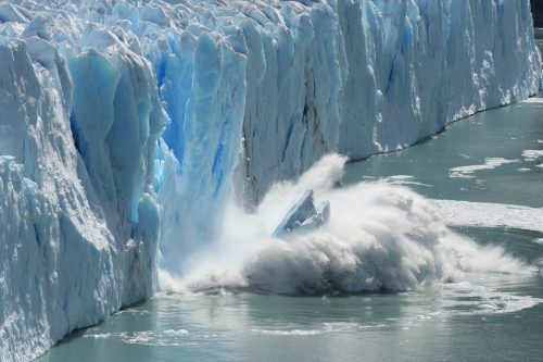 melting iceberg