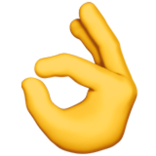 victory hand emoji
