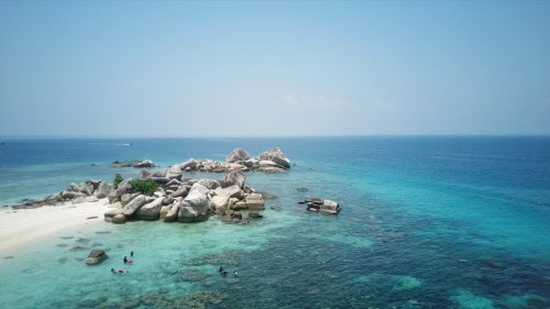 isolated point in the ocean