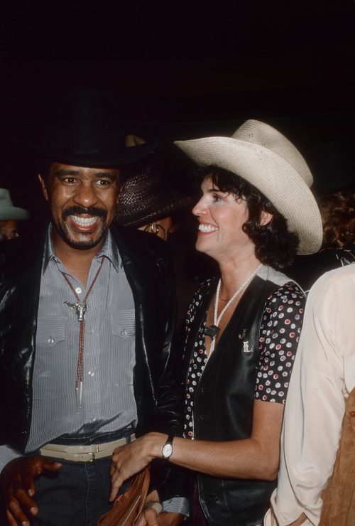 Richard Pryor and Jennifer Lee at a party in 1979