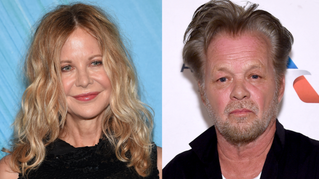Meg Ryan in 2021; John Mellencamp in 2018