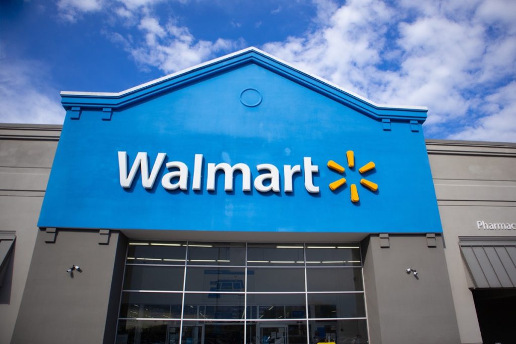Walmart entrance
