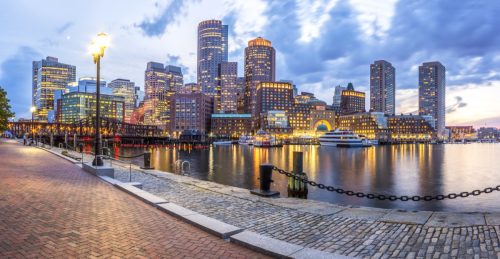 Boston Area Near the Water