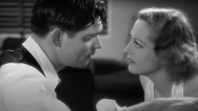 Clark Gable and Joan Crawford in Dancing Lady