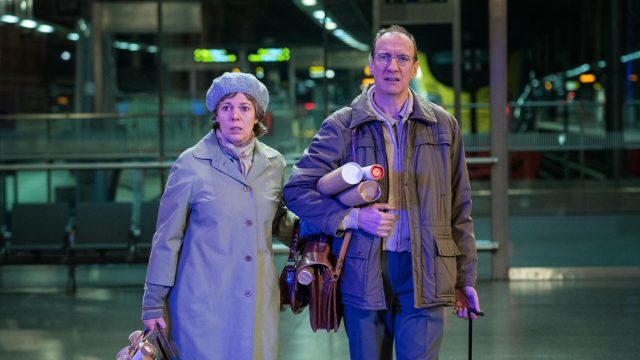 Olivia Colman and David Thewlis in Landscapers