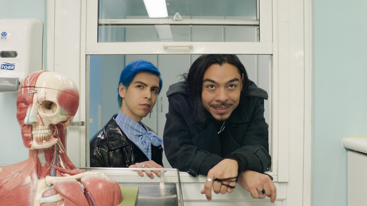 Julio Torres and Bernardo Velasco in Los Espookys