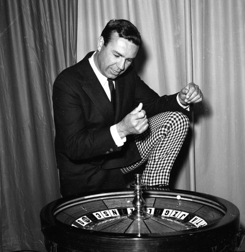 Jim Lange at a San Francisco Chronicle event in 1965