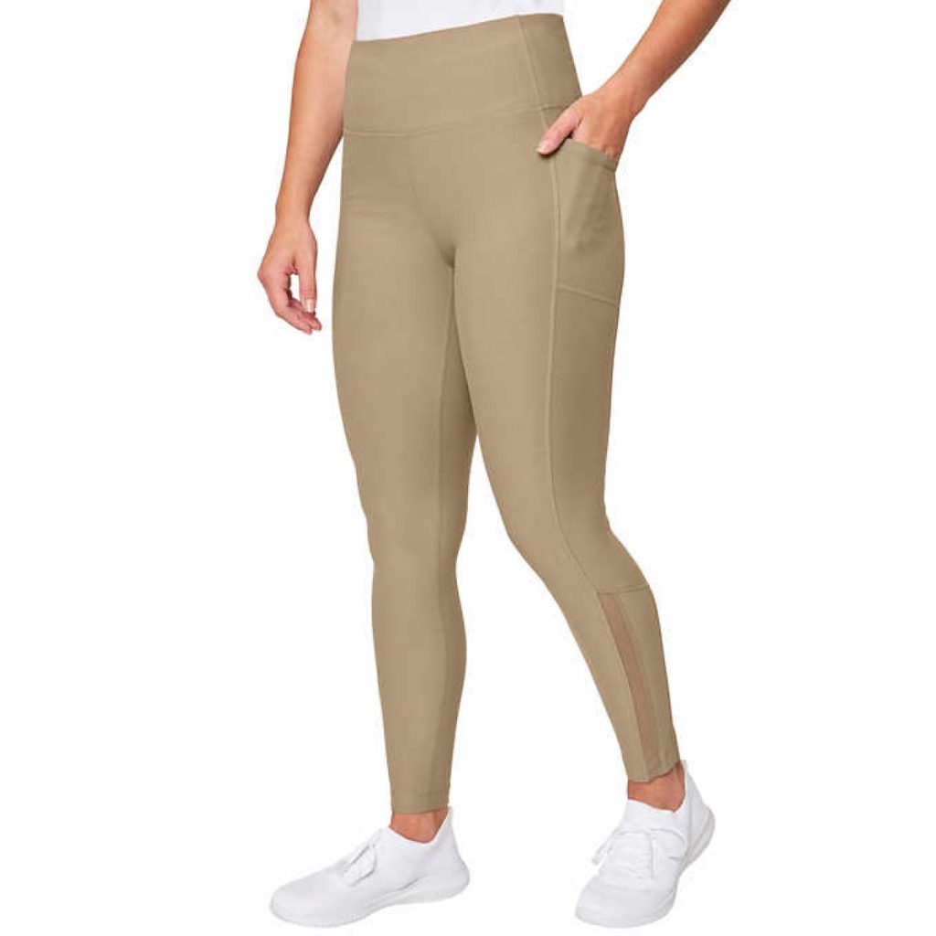 A pair of Mondetta legging tights sold at Costco