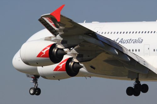 Airbus A380 from Quantas