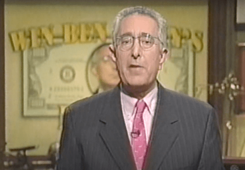 Ben Stein hosting "Win Ben Stein's Money"