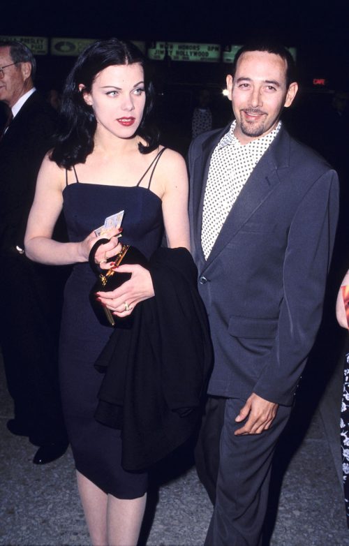 Debi Mazar and Paul Reubens at "Sunset Boulevard" the musical circa 1994