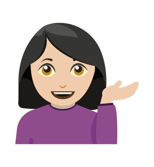 information desk lady emoji
