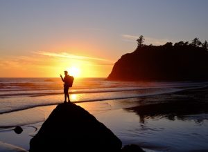 ruby beach olympic national park in washington