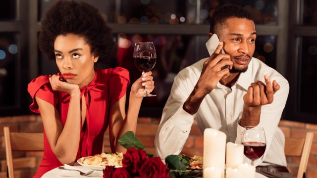 Black Couple on Bad Date
