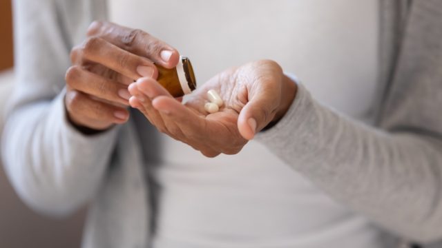 taking medication