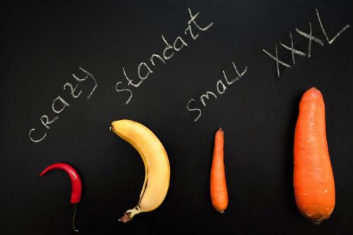 phallus shaped vegetables