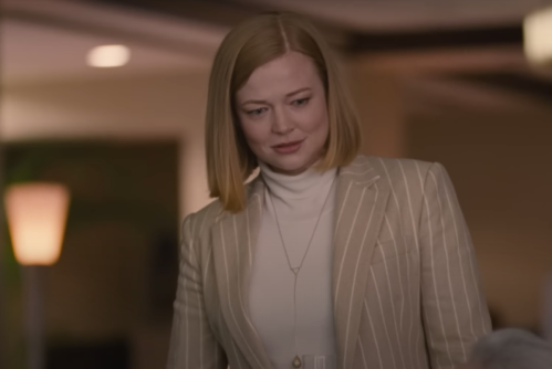 Sarah Snook on "Succession"