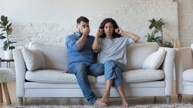 Stubborn Couple Fighting