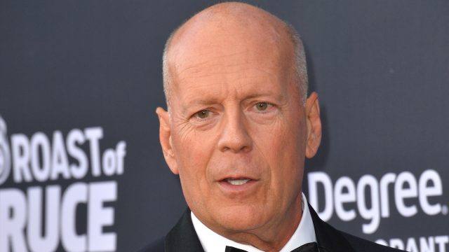 Bruce Willis at the Comedy Central Roast of Bruce Willis in 2018