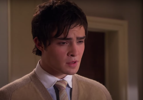 Ed Westwick on "Gossip Girl"