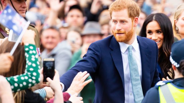 Prince Harry and Meghan Marle in Melbourne, Australia