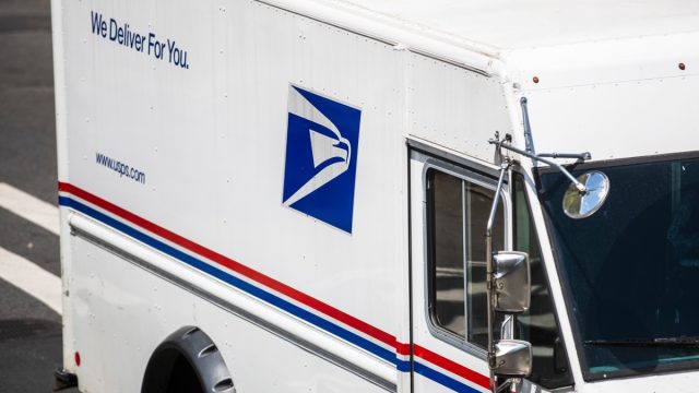 2023 04 20,New,York,Usa,Usps,Truck.,The,Us,Postal,Service