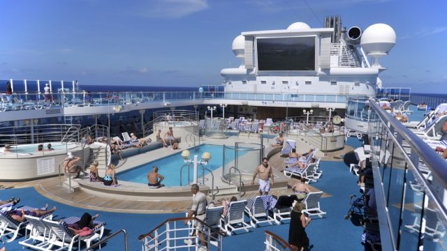 Cruise Ship Pool Deck