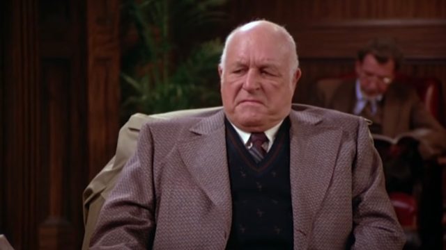 Lawrence Tierney on Seinfeld