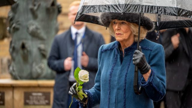 Queen Camilla in Hamburg, Germany in March 2023