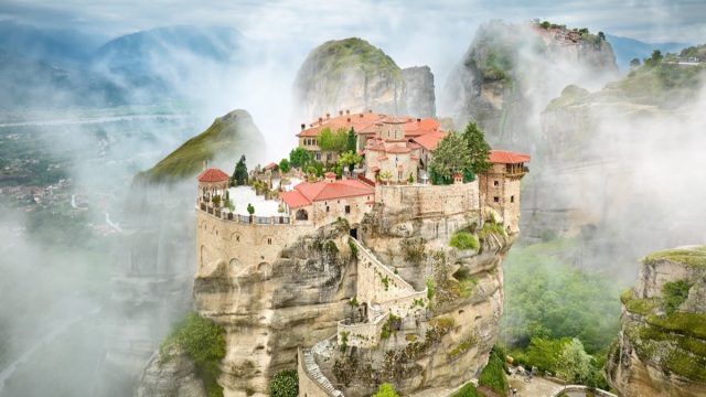 meteora monastery in greece