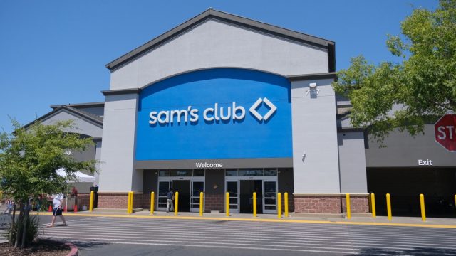 Front of Sam's Club