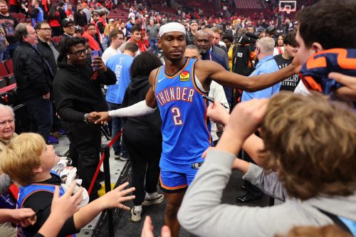 Shai Gilgeous-Alexander Oklahoma City Thunder