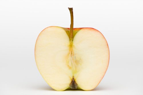 sliced apple
