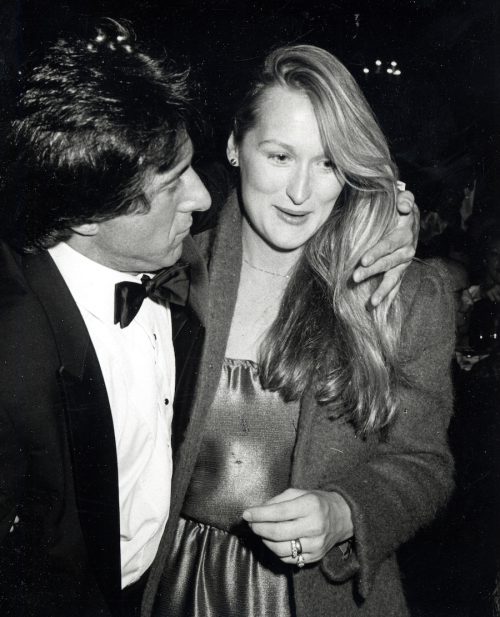 Dustin Hoffman and Meryl Streep at the premiere of "Kramer vs. Kramer" in 1979