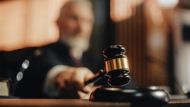 judge striking the gavel, representing the weirdest laws in the United States