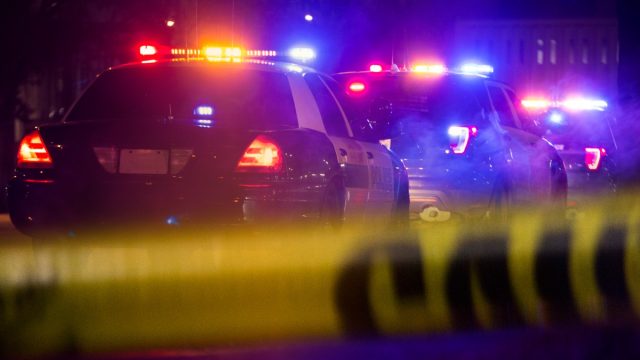 Police Cars and Caution Tape