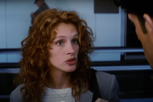 Julia Roberts in "My Best Friend's Wedding"