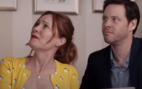 Leslie Mann and Ike Barinholtz in "Blockers"