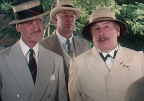 A screenshot from "Death on the Nile" (1978)