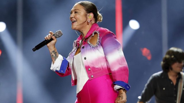 Elle King performing at CMA Fest 2023