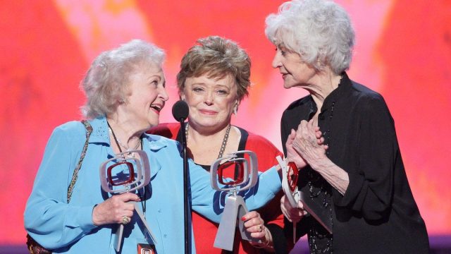 Betty White, Rue McClanahan, and Bea Arthur at the 2008 TV Land Awards