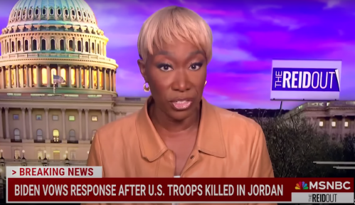 Joy Reid hosting "The ReidOut" on Monday, Jan. 29