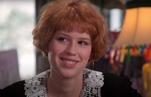 Molly Ringwald in "Pretty in Pink"