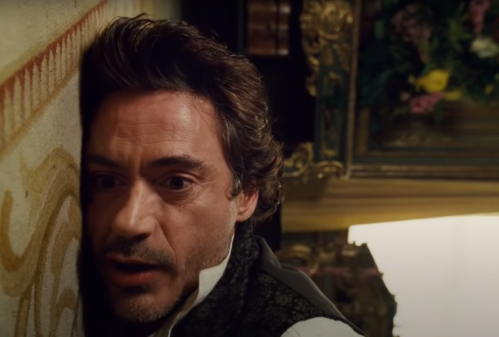 Robert Downey Jr. in "Sherlock Holmes"