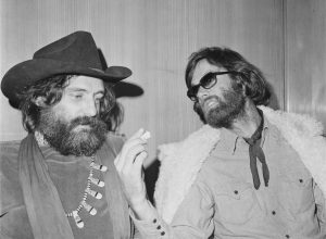 Dennis Hopper and Peter Fonda in 1971