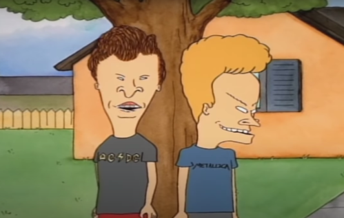 Screenshot from "Beavis and Butt-Head"