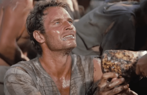 Charlton Heston in "Ben-Hur"