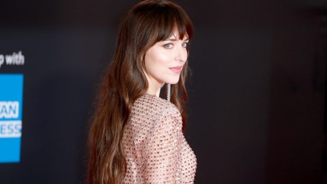Dakota Johnson at the UK premiere of "The Lost Daughter" in 2021