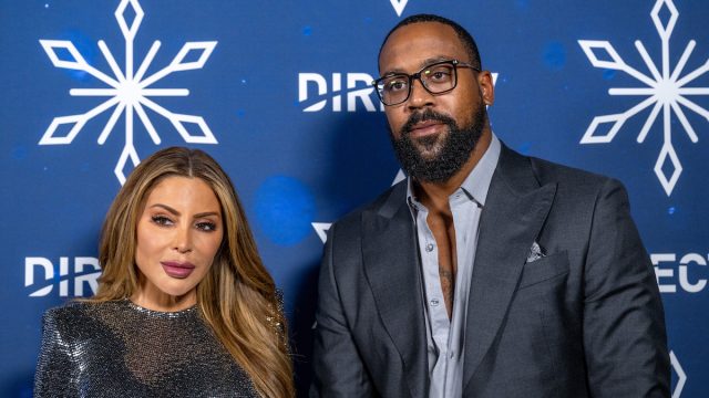 Larsa Pippen and Marcus Jordan at DIRECTV Celebrates Christmas At Kathy's event in 2023