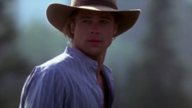 Brad Pitt in "Legends of the Fall"